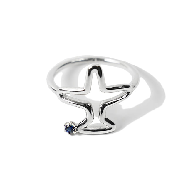 Airplane silver ring